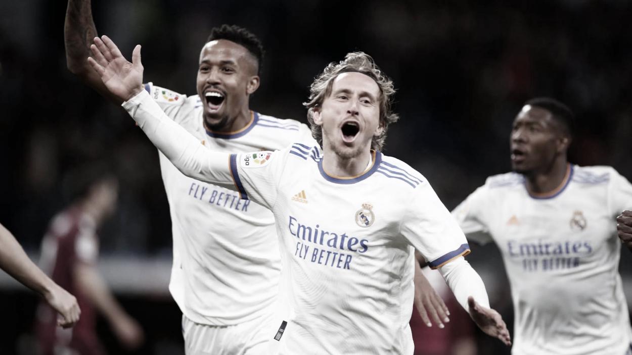 Luka Modric y otra muestra de toda su calidad | Foto: Real Madrid