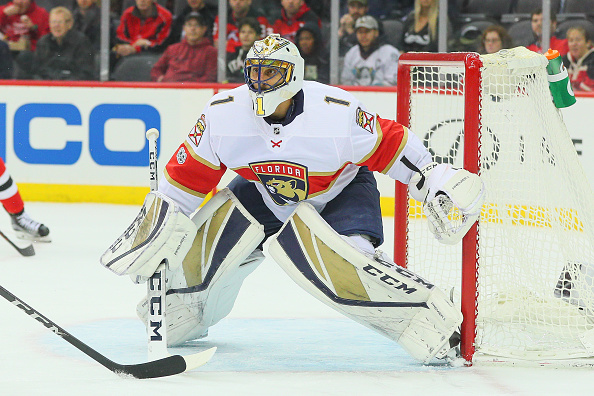Roberto Luongo como portero de Florida / Last Word on Hockey