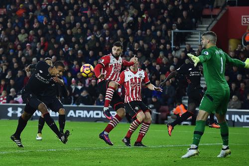 Southampton - Liverpool. Foto: premierleague