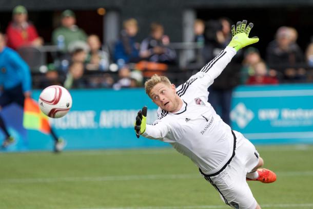 MacMath's howler against DC United did nothing to instill the front office with confidence in him. (Photo: AP)