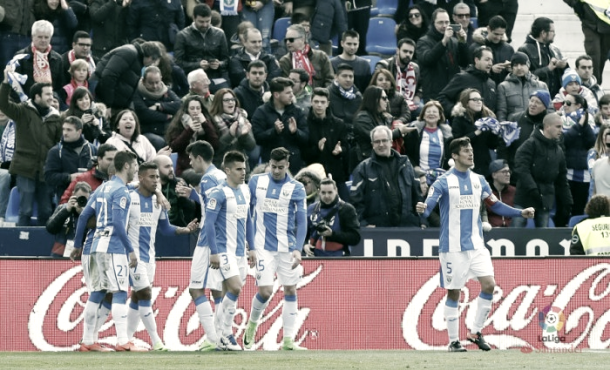 Machís no celebró su gol con el Leganés al Granada | Foto: La Liga