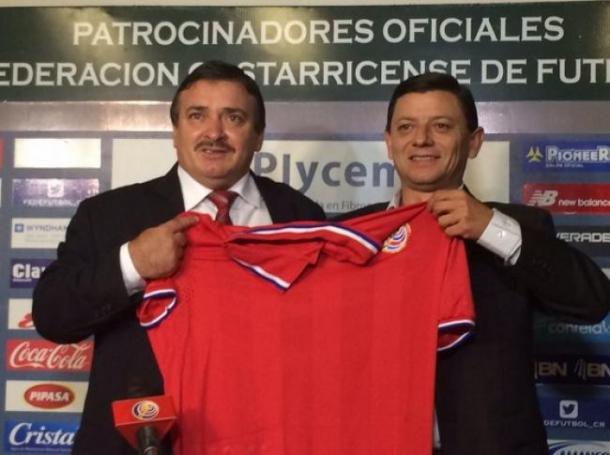 Costa Rica NT manager Oscar Ramirez. Photo: Primero en Deportes