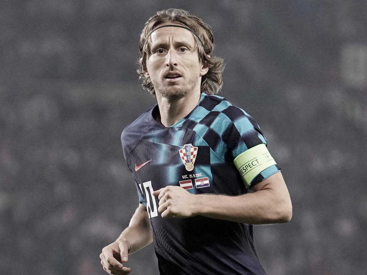 Modric jugó los 90 minutos en ambos partidos con Croacia y acabó lesionado | Foto: UEFA