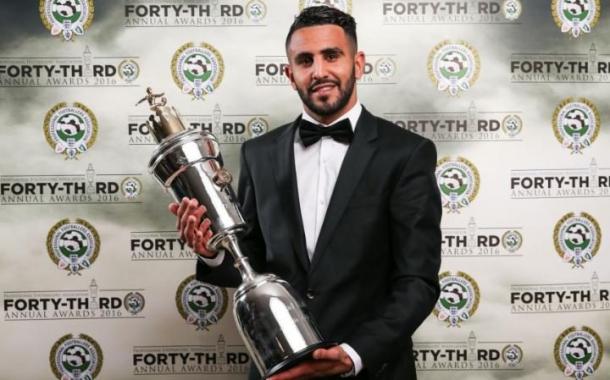 Mahrez was named the PFA Player of the Year for his outstanding form as Leicester City won the Premier League last season | Photo: Getty