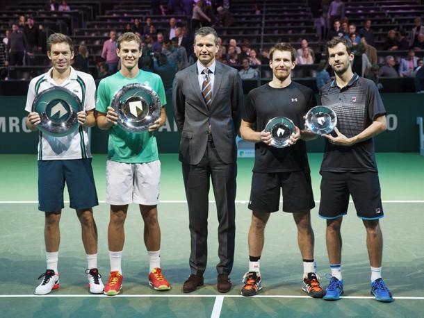 Mahut and Pospisil lift their first title together (Photo: ABN Amro World Tennis Tournament)