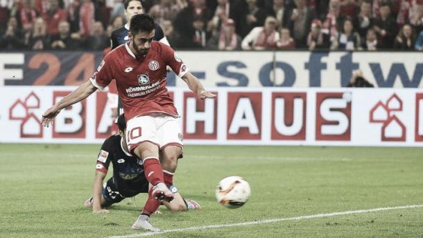 Can Malli repeat his match winning performance in this fixture last season? (Photo: Bundesliga)