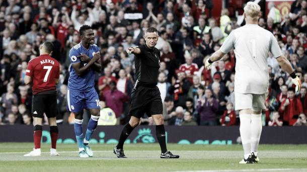 Momento del penalti | Foto: Premier League
