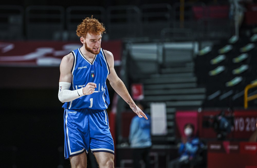 Nico Manionn en el partido vs Alemania / Foto : FIBA