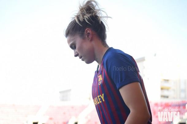 María León, jugadora del FC Barcelona. FOTO: Noelia Déniz