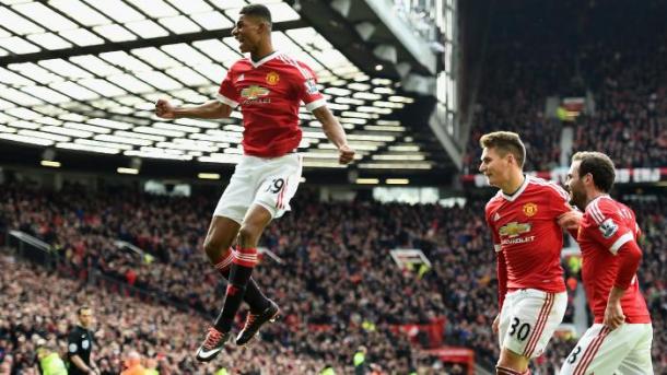 Rashford has been one of United's shining lights this term. (Picture: Getty Images)