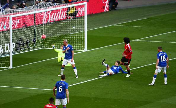 Fellaini has scored in his last two FA Cup appearances | Photo: Getty