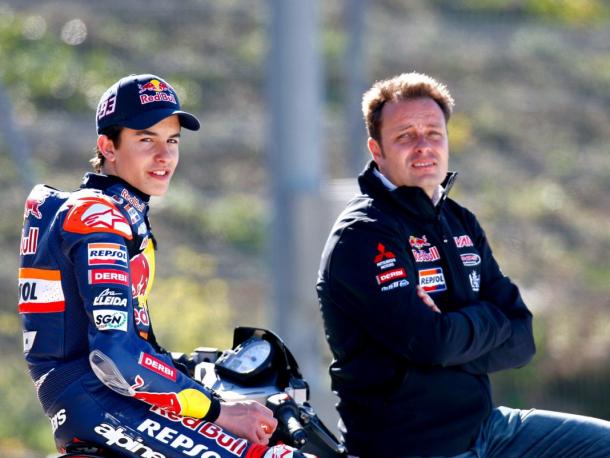 Emilio y Marc en 2010. Foto: MotoGP.com