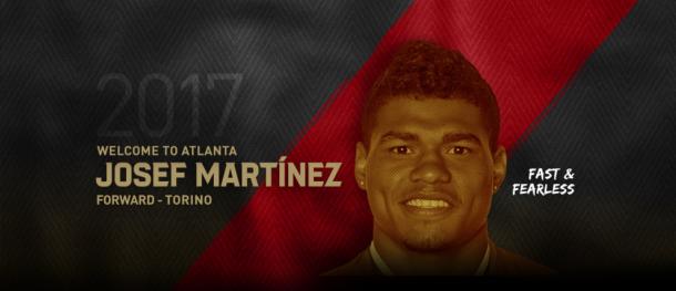 The club announced the signing of Martinez early Thursday morning. (Source: @ATLUTD)