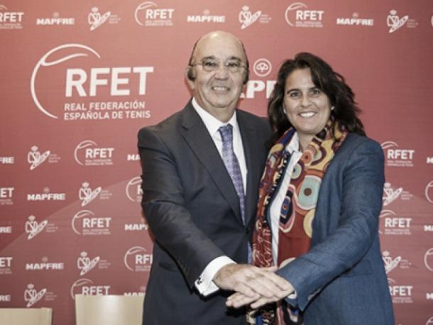 Conchita Martínez renovó recientemente su compromiso con la RFET. | Foto: RFET.