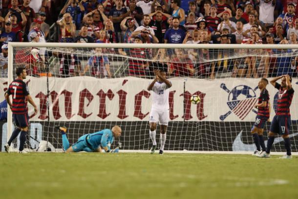 Kevin Parsemain scores second of the night. | Photo: Getty Images