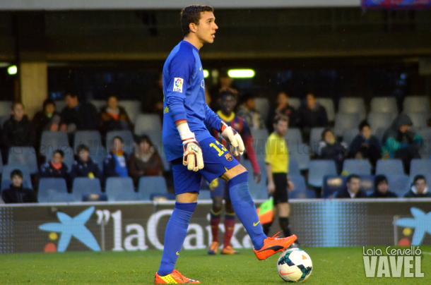 Jordi Masip en su etapa en el filial / Foto: Laia Cervelló (VAVEL.com)