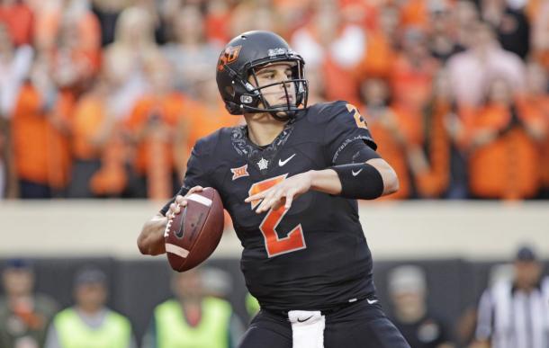 Although he's roundly considered the 6th best passer in the class, there are questions regarding whether Mason Rudolph deserves to go in the first round. | Getty Images