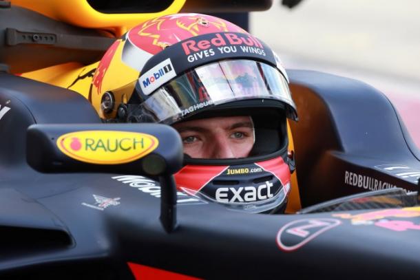 Lo sguardo concentrato di Max Verstappen - Foto F1 Passion