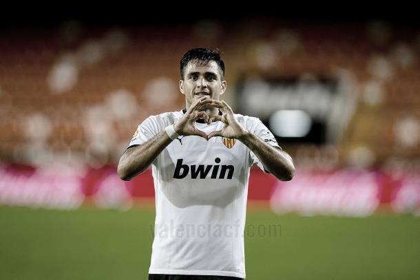 Maxi Gómez./ Foto: Valencia CF