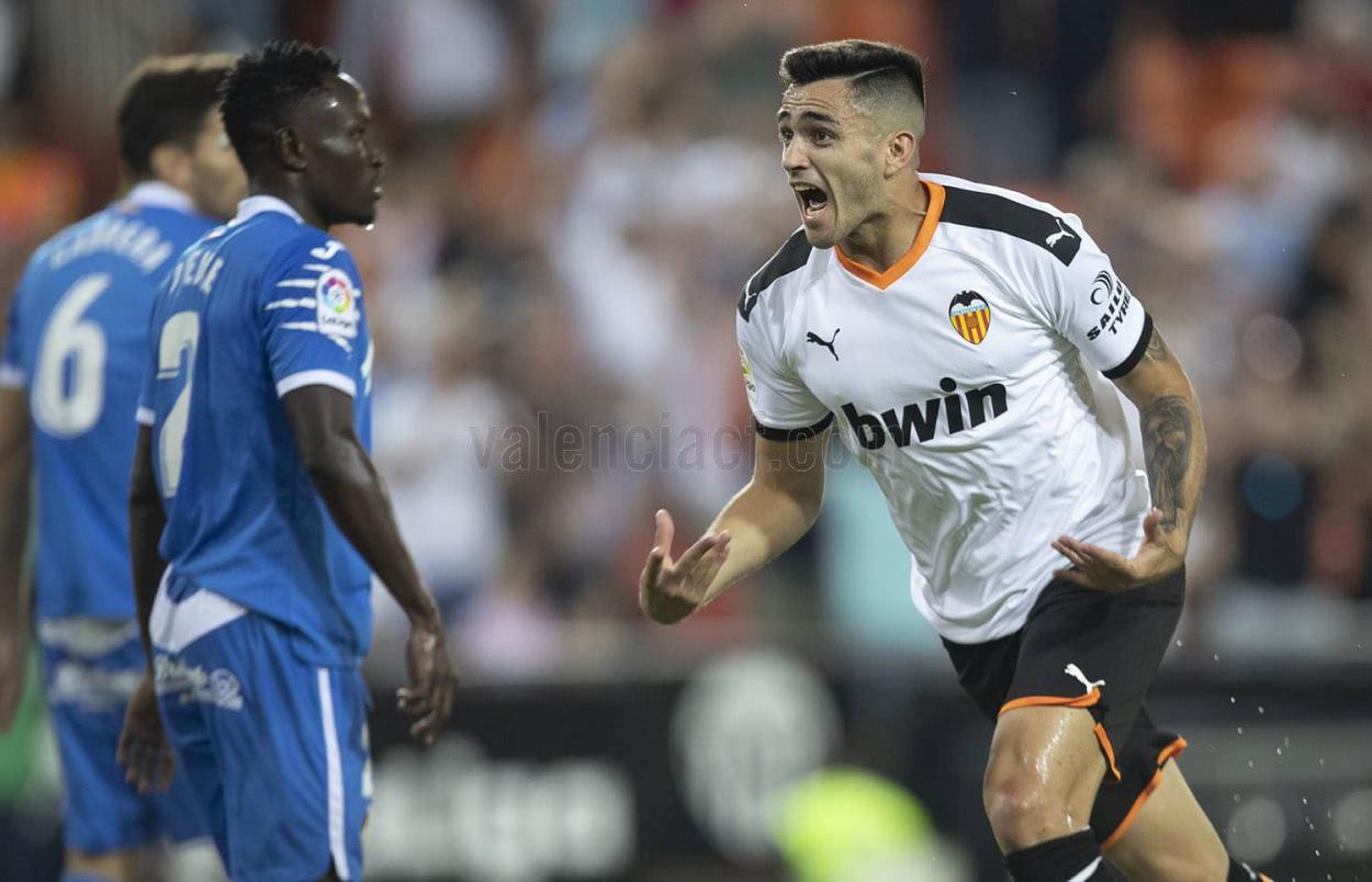 Maxi Gómez, puntal valencianista. Fuente: Valencia CF
