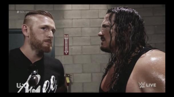 Cam Rhyno and Slater coincide in tag-team action? (image: youtube.com)
