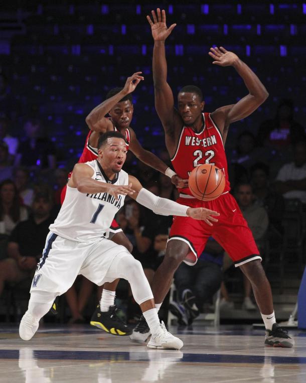 Brunson and the Wildcats found it tough in the first half/Photo: Tim Aylen/Associated Press