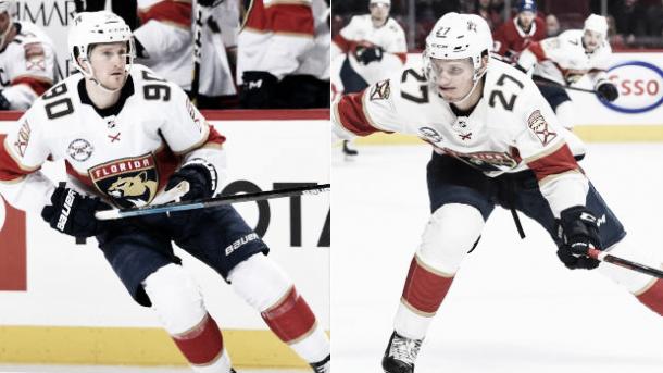 McCann y Bjugstad | Foto: TSN.com