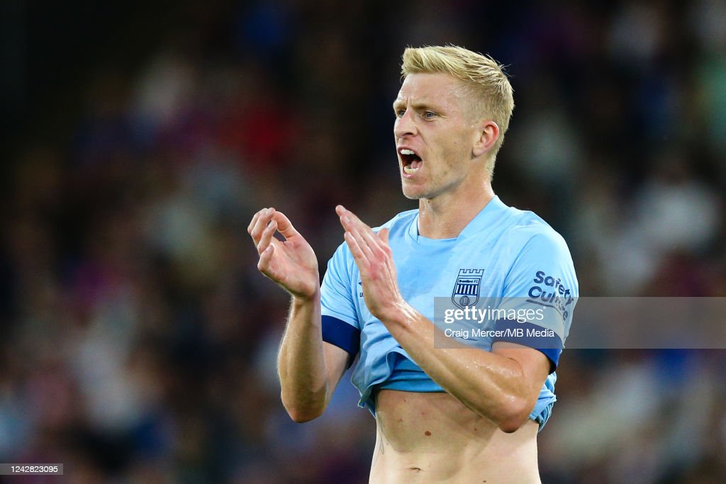 (Photo: Craig Mercer/MB Media/Getty Images) Ben Mee performed well and nearly etched his name onto the score sheet twice