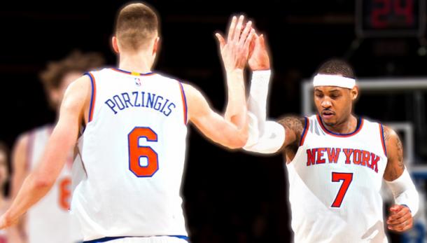 ¿Se quedará Porzingis solo en los Knicks? | Foto: nba.com