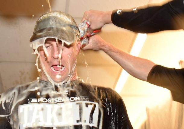 Gardner, the Yankees' longest-tenured player, celebrates a return trip to the playoffs/Photo: Dan Hamilton/IUSA Today Sports