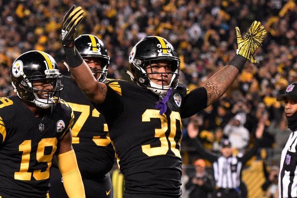 James Conner's performances have eased the Steelers' position | Source: Don Wright-Associated Press