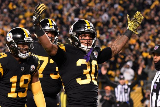 James Conner had another big night for the Steelers | Source: Don Wright-Associated Press