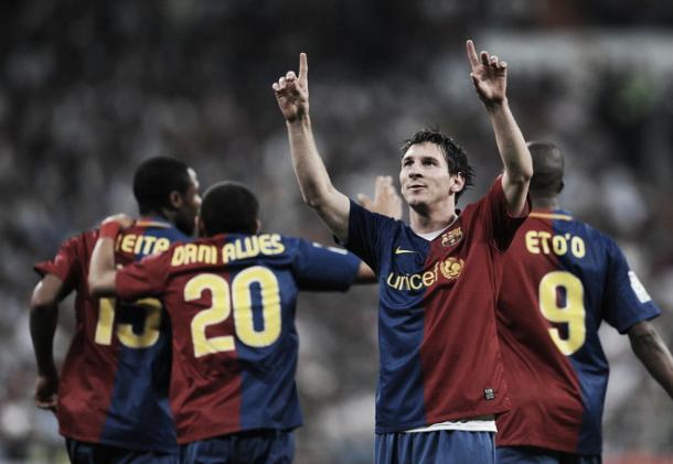Messi, después de marcar en el Bernabéu I FCBarcelona.cat