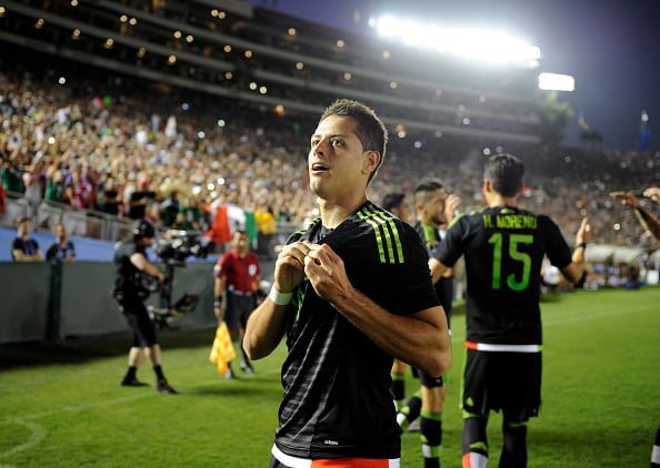 Javier Hernández will look to get in amongst the goals tomorrow | Source: 