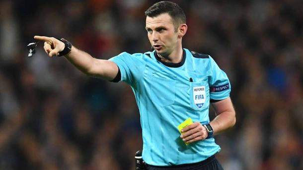 Michael Oliver Oliver, Reino Unido | Foto: uefa.com