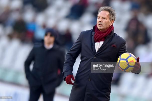 Mihajlovic en el partido frente al Genoa / Foto: gettyimages