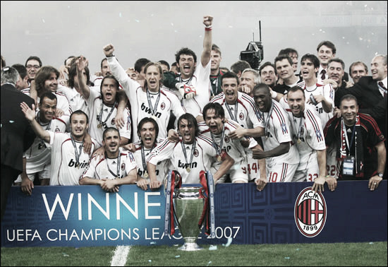 El Milán se vengó y conquistó su séptima Copa de Europa. | Foto: english.cri.cn