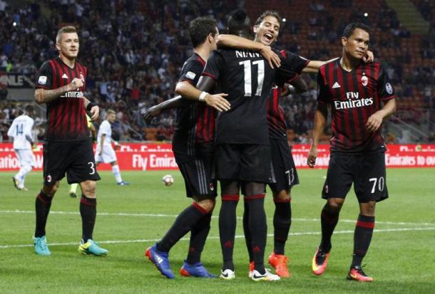 I giocatori del Milan - gazzetta.it