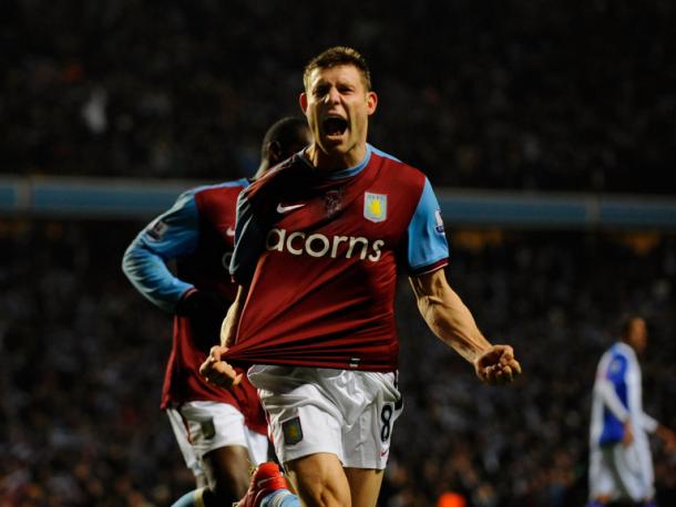 Milner played for Villa the last time they met Wycombe (photo: getty)