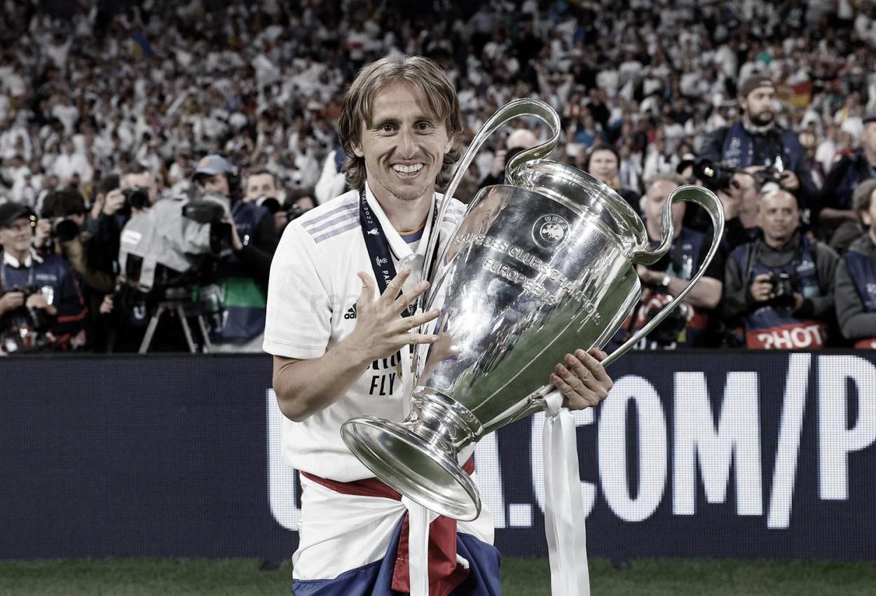 Luka Modric suma ya cinco UEFA Champions League | Foto: Real Madrid