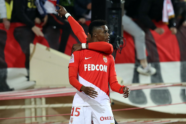 Diakhaby comemora seu gol (Foto: Valery Hache/AFP)