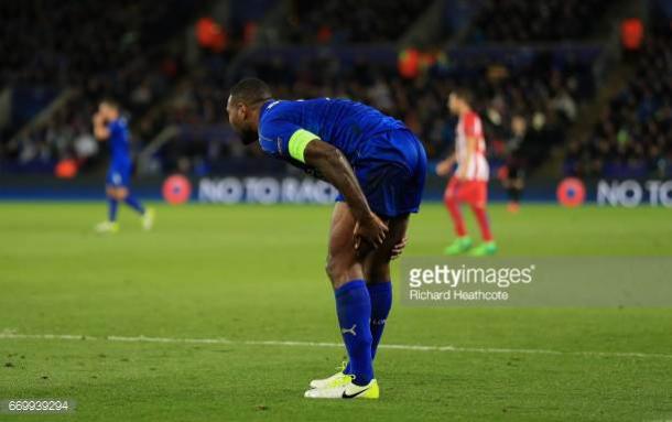 Morgan limped off against Atletico Madrid last week | Photo: Getty/ Richard Heathcote