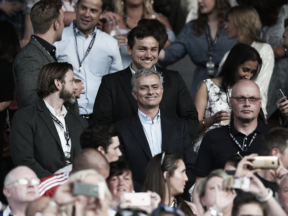 Mourinho managed England to victory in Sunday's Soccer Aid match. (Photo: Alex Livesey/ Getty Images)