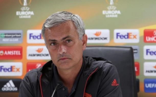 Mourinho en rueda de prensa. Fotografía: Getty Images
