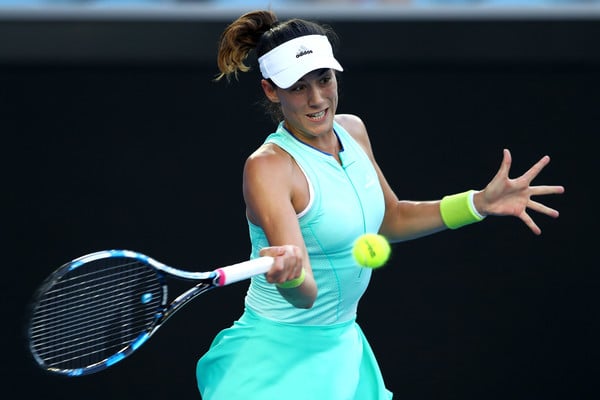 Muguruza will be searching for her third Grand Slam semifinal at three different Slams (Photo by Cameron Spencer / Getty Images)