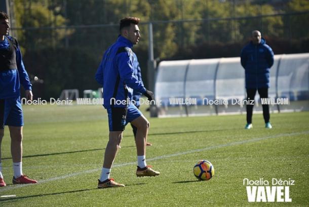 Munir en un entrenamiento | Foto: Noelia Deniz (VAVEL España)