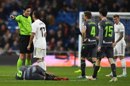 Munuera Montero durante el Real Madrid vs Real Sociedad / Foto: Real Madrid Web Oficial