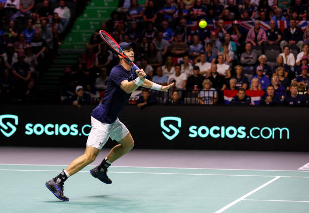 Murray en la Copa Davis // Fuente: GettyImages