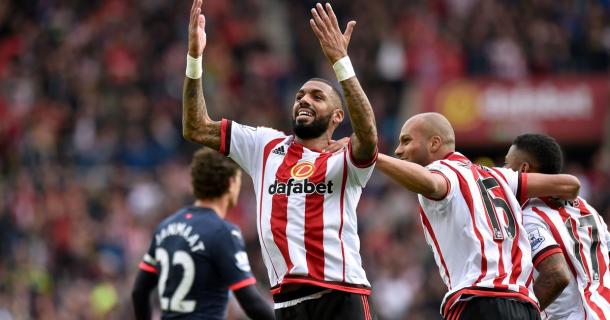 M'Vila celebra un gol con el Sunderland esta temporada |Foto: BBC