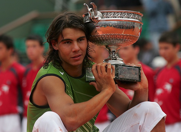 The Spaniard defeated Puerta to live his first Grand Slam singles title in 2005 (Photo by Popperfoto / Professional Sport)